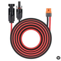 ソーラー充電ケーブル XT60アダプター - ソーラーオス/メス 12AWG 1M 2M 3M バッテリーパック用ソーラーコネクタケーブル