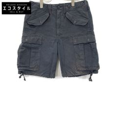 RRL ダブルアールエル インディゴカーゴショーツ - メルカリ