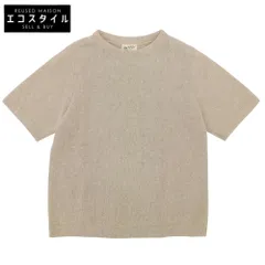 45R　フォーティファイブ アール　美品 ギマニットソーのTシャツ コットン トップス レディース ベージュ 60580022　―のサムネイル