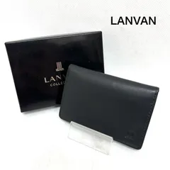 ランバン コレクション 名刺入れ ブラック レザー タグ付き メンズ - ISItems【USED】【古着】【中古】50161899のサムネイル