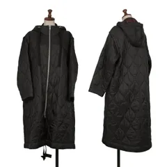 トリココムデギャルソンtricot COMME des GARCONS スリーブ脱着キルティングフーディーコート 黒Sのサムネイル