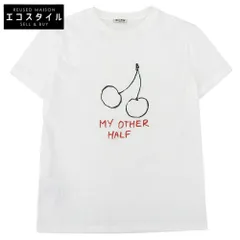 MIUMIU　ミュウミュウ　チェリー 半袖Tシャツ トップス レディース ホワイト XS MJN170 19年製　XSのサムネイル