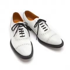 コムデギャルソンCOMME des GARCONS メダリオンシューズ 白24.5のサムネイル