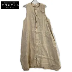 Y's　ワイズ　【美品】YI-D07-829 23年リゾートコレクション リネン ノースリーブ　1のサムネイル