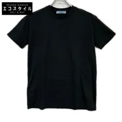 PRADA　プラダ　19年製 135520 ブラック コットンTシャツ　Lのサムネイル