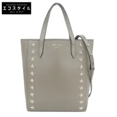 JIMMY CHOO　ジミーチュウ　ペガシ スタースタッズ レザー 2WAYバッグ ハンドバッグ レディース トープのサムネイル