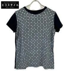 LOUIS VUITTON　ルイヴィトン　FBTS10X3G モノグラム総柄シルク切り替え半袖Tシャツ　Mのサムネイル