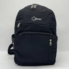 BN9312□LOGOS DAYS リュック バックパック ブラック 背面ファスナー 二層式 軽量のサムネイル
