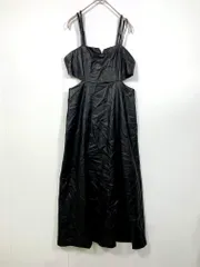 VIS ビス BVE43130 カットデザインレザーキャミワンピース ワンピース sizeM/黒 ■■レディースのサムネイル