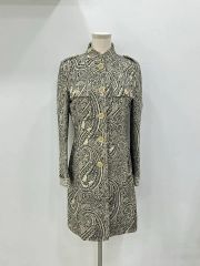 ETRO エトロ ペイズリー柄 トレンチコート 中綿コート 44 - メルカリ