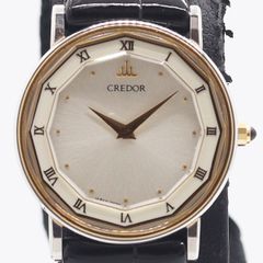 SEIKO CREDOR クレドール 5931 クォーツ 稼働品 シルバー 角型 - メルカリ