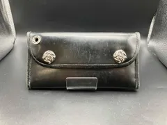 BILL WALL LEATHER ビルウォールレザー 長財布 ブラック 傷スレありのサムネイル