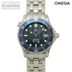 オメガ OMEGA シーマスター プロフェッショナル 2561 80 ボーイズ 腕時計 デイト ネイビー クォーツ ウォッチ Seamaster 90331996のサムネイル
