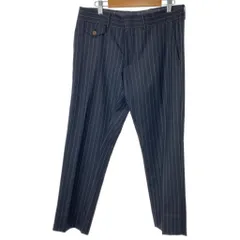 【中古】　Vivienne Westwood　スラックス　ストライプ　ジップフライ　古着　/4304のサムネイル