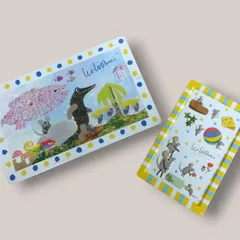 【2個セット】Leo Lionni レオ・レオ二 アンサンブル缶　＆　アート缶　空き缶　※チョコ無しのサムネイル