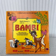 ビンテージ Disney(ディズニー) Bambi オーディオブック LPのサムネイル