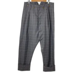 【中古】　Vivienne Westwood　スラックス　チェック　ジップフライ　古着　/4304のサムネイル