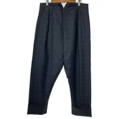 【中古】　Vivienne Westwood　スラックス　ジップフライ　チェック　古着　/4304のサムネイル