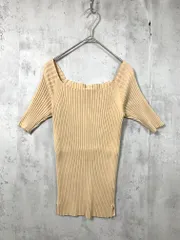 Deuxieme Classe ドゥーズィエムクラス 16-080-500-4271-1-0 定価20500円+税 トルファンリブ プルオーバー ベージュ ■◆◎レディースのサムネイル