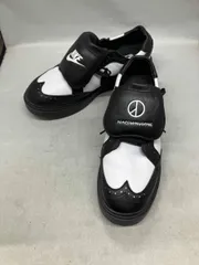 NIKE × PEACEMINUSONE / ナイキ ピースマイナスワン KWONDO 1 クウォンド1 スニーカー レザー ホワイト ブラック DH2482-101 サイズ26cmのサムネイル