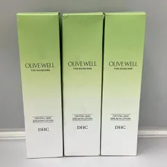 DHC オリーブウェル ザスキンケア クリスタルスキン 美容液ローション 150mL 3本セット 新品未開封 無香料 無着色 パラベンフリー 敏感肌対応のサムネイル