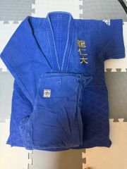 希少】KEKOA ハワイ柔術着 A00 紺×黄緑キッズ＆レディース - メルカリ