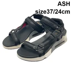 アッシュ ASH スポーツ サンダル 靴 シューズ LED 厚底 黒 37 24cm レディース 6V680のサムネイル
