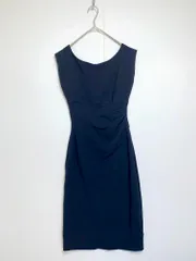 DAIANE von FURSTENBERG ダイアンフォンファステンバーグ ノースリーブ ワンピース size0/紺 ■■レディースのサムネイル