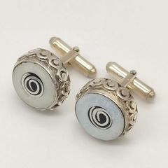 美品】ベネチアンガラス ペンダントトップ AMV刻印 シルバー925 2.2g