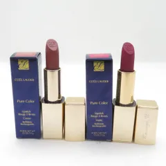 ESTEELAUDER エスティローダー ピュアカラー クリーム/マット リップスティック 2点 3.5g セット 418コンカー/616エニグマ BU7294Uのサムネイル