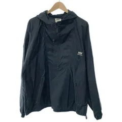 【中古】　HELLY-HANSEN　ナイロンジャンパー　マウンテンパーカー　フード　フルジップ　刺しゅう　アウトドア　古着　/1598のサムネイル