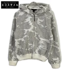 LOUIS VUITTON　ルイヴィトン　【国内正規】RW181B HFY FEKC88 総柄 ジップアップ ニット パーカー/　Lのサムネイル