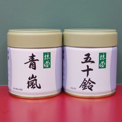 宇治丸久小山園 抹茶「青嵐・五十鈴」2缶セット - メルカリ