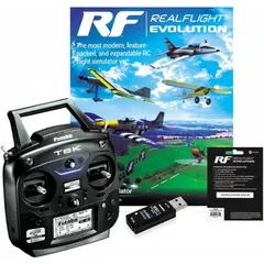 メーカー正規品 新品 FUTABA フタバ 00107469 リアルフライト Evolution + 6K V3S 送信機セット フライトシミュレーターのサムネイル