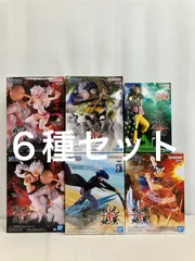 未開封 ONE PIECE ワンピース 戦光絶景 フィギュア ボニー ルフィ ギア4 ミホーク ヤソップ ブロギー 6種セット LF6A66 f099