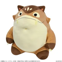 【予約】【新品】モンスターハンターワイルズ もちハグぬいぐるみ 大タル爆弾（モリバー）【正規品】のサムネイル
