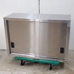 タニコー 吊戸棚 ステンレス TX-HCB-90 W900×D350×H600mm 自在中棚一段付 業務用 厨房のサムネイル
