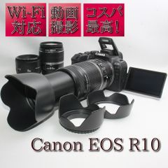 ❤️予備バッテリー付き❤️Canon EOS R10 ダブルズームレンズセット