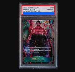 PSA10】ロロノア・ゾロ シークレットパラレル OP06-118 - メルカリ