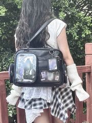 あのちゃん ano HELL BLAU(ヘルブラウ) スクールバッグ - メルカリ