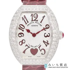 腕時計 稼働 FRANCK MULLER フランクミュラー ハートトゥハート 5002S クオーツ 2025.7電池交換済箱・保 H18946のサムネイル