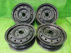 スズキ SUZUKI 純正 エブリィ  DA64V ホイール スチール クロ 12インチ 4.00B 4穴 4本 100のサムネイル