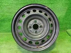 トヨタ TOYOTA 純正 アクア 1本 ホイール スチール クロ 15インチ 5J 4穴 1本 100 42611-52770のサムネイル