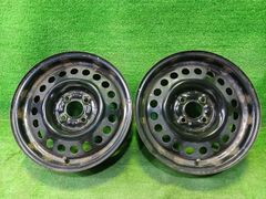 純正スチールホイール 2本 15インチ 5J 4H PCD100 トヨタ/スバル 