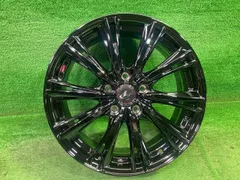 WEDS レオニスWX  ｸﾗｳﾝ ｳﾞｫｸｼｰ ホイール アルミ メッキ クロ 17インチ 7J 5穴 4本 114.3のサムネイル