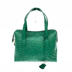 Ostrich bag オーストリッチバッグ トートバッグ  JRA認定    グリーン レディース / 240001203315のサムネイル