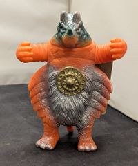 ゼラギラス星人 当時物 怪獣 ソフビ 怪獣コマンドパワー軍団 パチ怪獣
