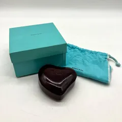 TB459【お買い得】TIFFANY & Co. ペーパーウェイト エルサ・ペレッティ レッドハートのサムネイル