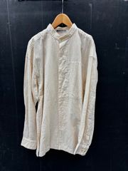 80s 筆タグ ISSEY MIYAKE イッセイミヤケ コットン リネン シャツ
