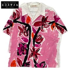 新品　マルニ　MARNI コレクションライン　半袖シャツ　LA ROSA バラ 新品 マルニ MARNI コレクションライン 半袖シャツ LA ROSA バラ